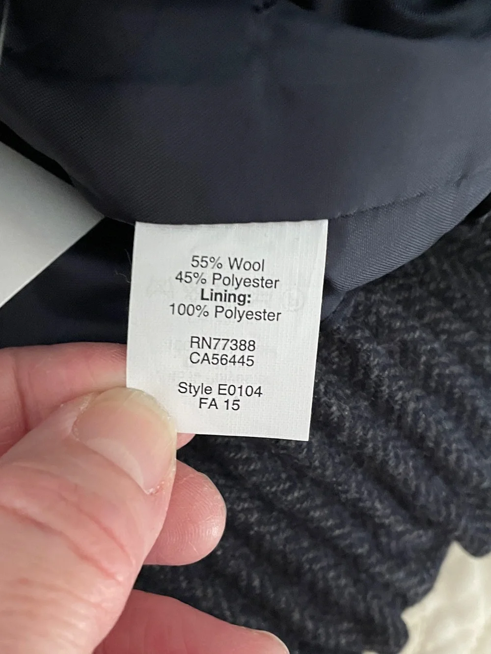NWT J CREW Sidewalk Skirt Wool Blend Chevron Elastic Waist Size 00 Blue